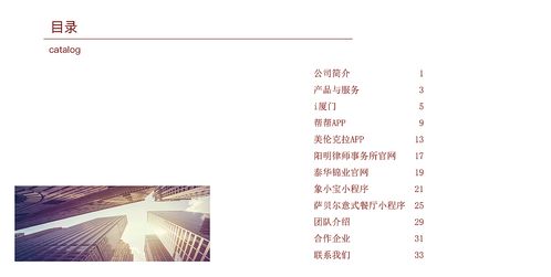 網(wǎng)絡科技公司產(chǎn)品項目及企業(yè)文化宣傳冊 紅色調(diào)